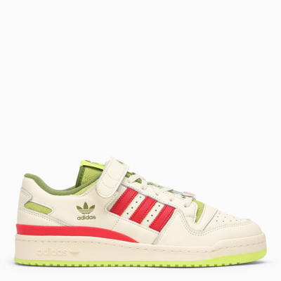 Adidas Originals Mens  Forum Low X The Grinch In White/green