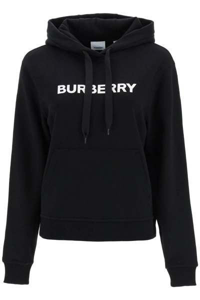 Burberry Poulter Hoodie In Black