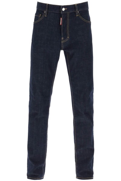 DSQUARED2 DSQUARED2 COOL GUY JEANS IN DARK RINSE WASH