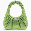 Jw Pei All-over Strass Satin Gabbi Mini Hobo Bag