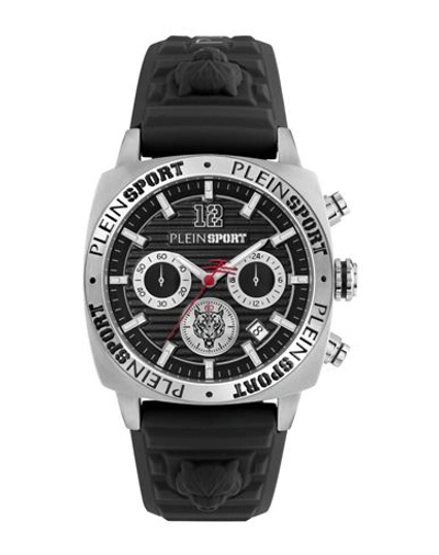 Plein Sport Wildcat Chronograph Watch Man Wrist Watch Silver Size Onesize Stainless Steel