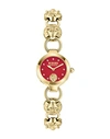 Versus Versace Broadwood Bracelet Watch Woman Wrist Watch Gold Size Onesize Stainless Steel In Gold