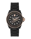 Plein Sport Women's 2 Hand Quartz The Scratch Black Polycarbonate Bracelet Watch 38mm In Black