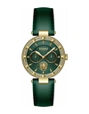Versus Sertie Crystal Multifunction Watch In Green