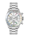 Philipp Plein Nobile Lady Chronograph Watch In Silver