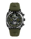 Plein Sport Wildcat Chronograph Watch In Black