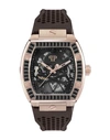 Philipp Plein The Skeleton Crystal-accent 44mm In Rose Gold
