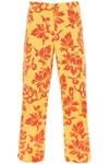 ERL FLORAL CARGO PANTS