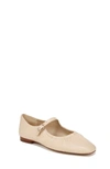 Sam Edelman Micah Mary Jane Flat Linen Leather In Linen Se