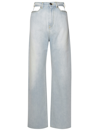 Maison Margiela Light Blue Cotton Jeans