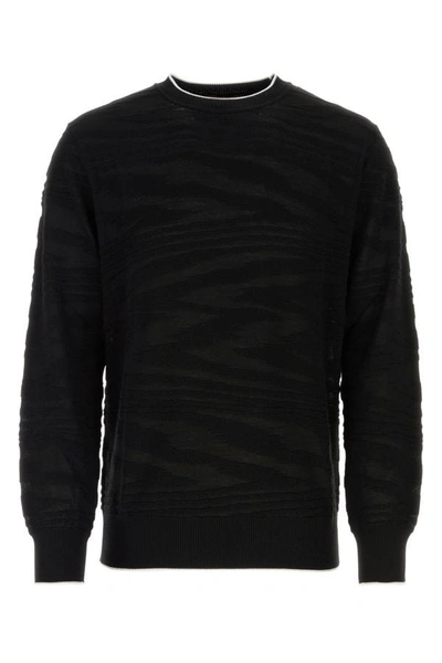 Missoni Man Black Wool Blend Sweater