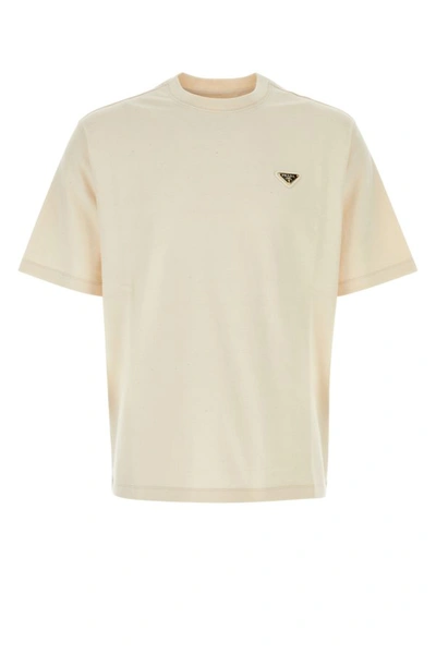 Prada Cotton T-shirt In White