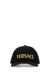 VERSACE VERSACE MAN BLACK COTTON BASEBALL CAP