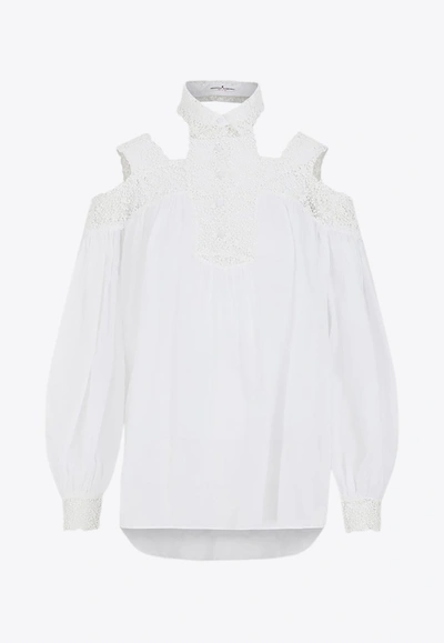 Ermanno Scervino Blouse Shirt In White
