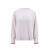 Brunello Cucinelli Cashmere Sweater Women In White