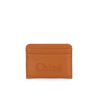 Chloé Chloe'  Sense Card Holder Women In Brown