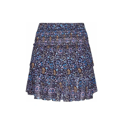 Isabel Marant Étoile Hilari Mini Skirt In Blue