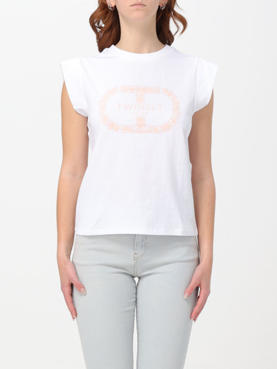 Twinset T-shirt  Woman Colour White