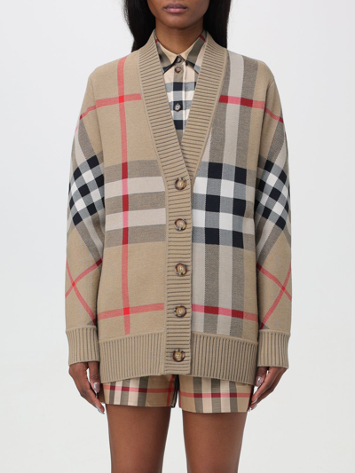 Burberry Cardigan  Woman Color Beige