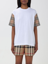 Burberry Regular Logo T-shirt In White