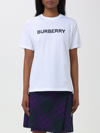 Burberry The  Cotton T-shirt Is The Perfect Compromise Between Luxury And Basic Wear In White