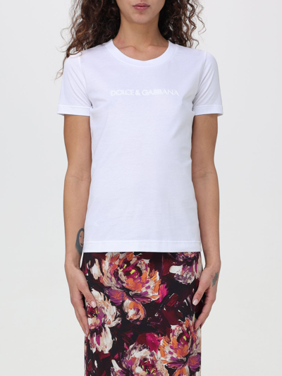 Dolce & Gabbana T-shirt  Woman Colour White