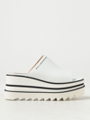 Stella Mccartney Sneak Elyse Clogs With Plateau In White