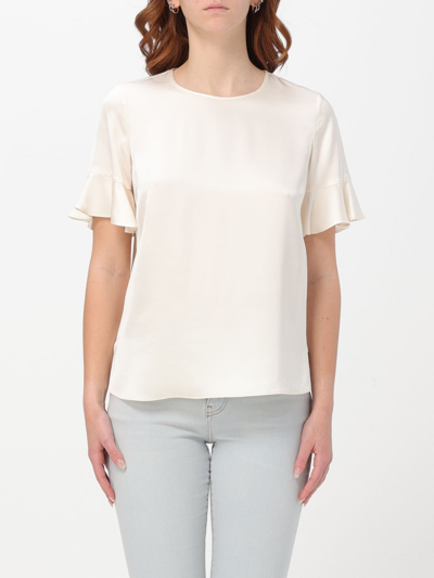 Twinset T-shirt  Woman Color Yellow Cream