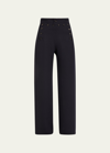 BODE SAILOR BUTTONED WIDE LEG WOOL TROUSERS
