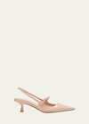 Jimmy Choo Didi 45 Pointed Pumps In Patent Leather In Macaron