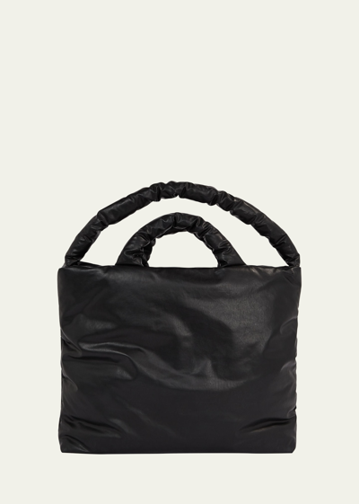 Kassl Pillow Large Oil Tote Bag In Black