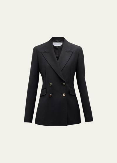 Gabriela Hearst Angela Wool Blazer In Black