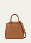 We-ar4 The Flight Leather Top-handle Bag In 261 Acorn