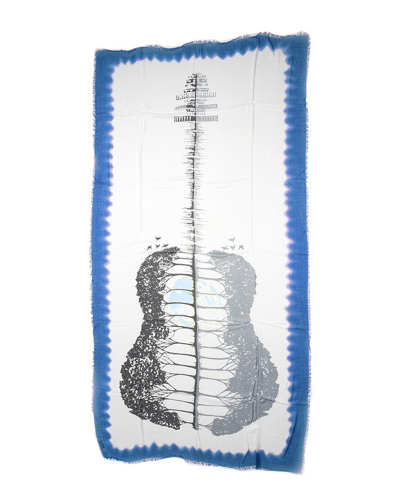 Blue Pacific Guitar Scarf