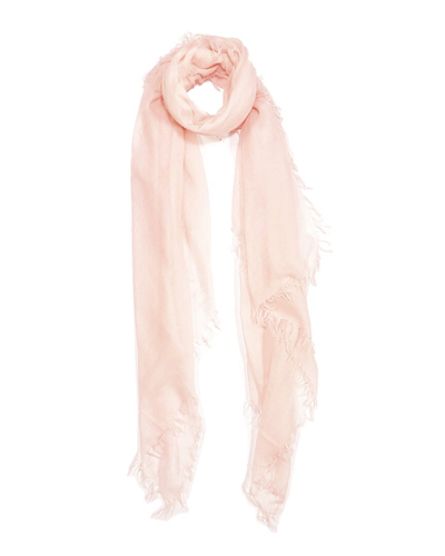 Blue Pacific Bliss Cashmere Scarf In Pink