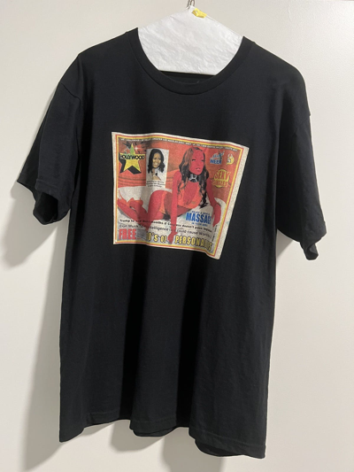 Pre-owned Grailed T-rex Global Rexeizen T Rex T Shirt In Black 