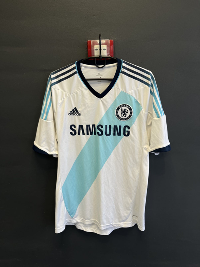 Pre-owned Adidas X Jersey Adidas Chelsea 2012 2013 Away Football Shirt Soccer Jersey In White