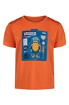 UNDER ARMOUR KIDS' TOY PEANUT PERFORMANCE GRAPHIC T-SHIRT
