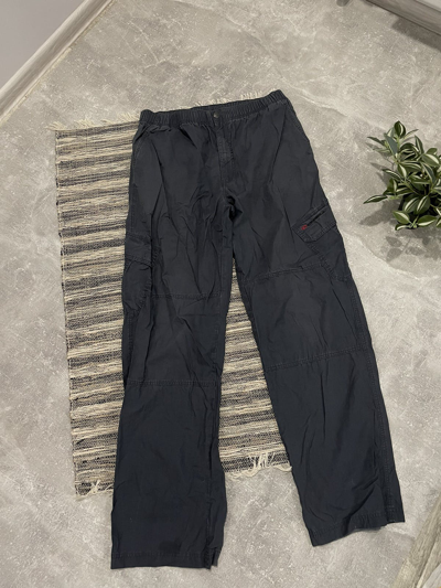 Pre-owned Avant Garde X Oneill Oneil Usa Y2k Pants Multipocket 90's Parashute Cargo Surf In Multicolor