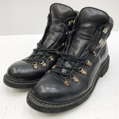 Pre-owned Guidi 19 Hiking Boots - Sz44 In Black