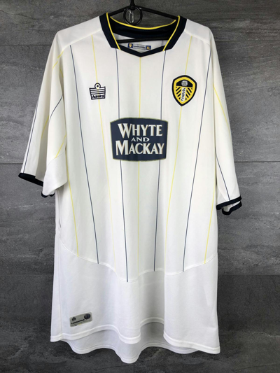 Pre-owned Jersey X Soccer Jersey Leeds United 2005 - 2006 Home Football Shirt Jersey Admiral In White