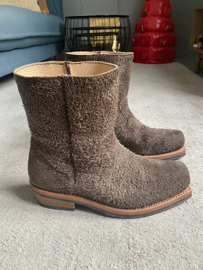 Pre-owned Our Legacy Flat Toe Boot 43 In Brown