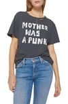MOTHER THE ROWDY COTTON GRAPHIC TEE