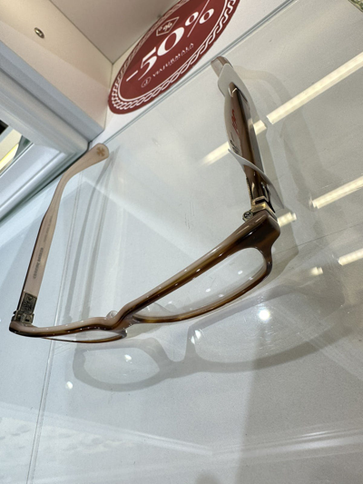 Pre-owned Chrome Hearts Dollz Glasses In Brown