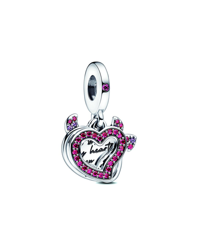 PANDORA PANDORA MOMENTS SILVER DEVIL HEART CHARM