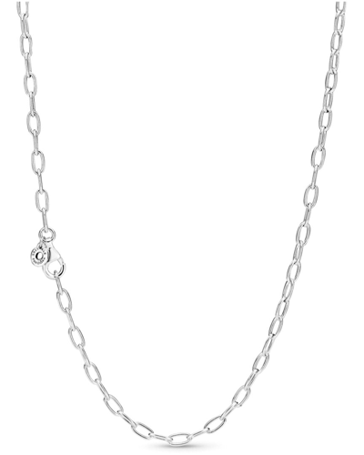 Pandora Moments Silver Link Necklace In Metallic
