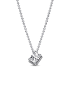 Pandora Timeless Silver Cz Rectangle Necklace