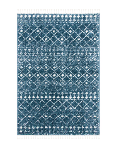 Safavieh Berber Fringe Shag Area Rug In Blue