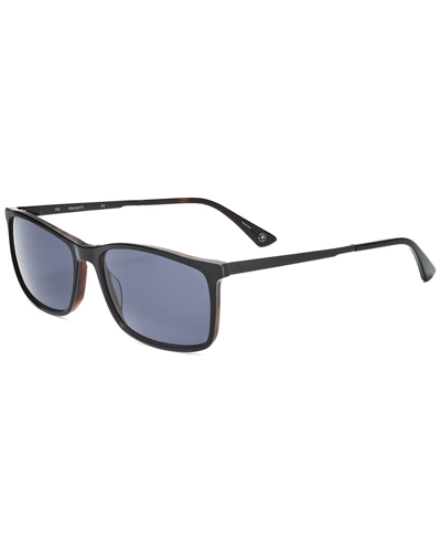 Hackett Bespoke Men's Hek1230-1 60mm Sunglasses In Black