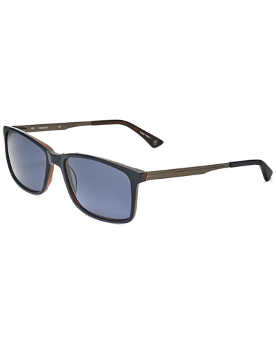 Hackett Bespoke Men's Hek1162 58mm Sunglasses In Blue